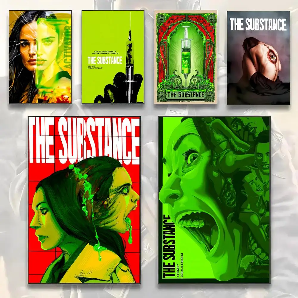 Eerie Movie The S-Substance Painting Calligraphy Modern Canvas Wall Art Prints for Living Room Decor | Wall Decals