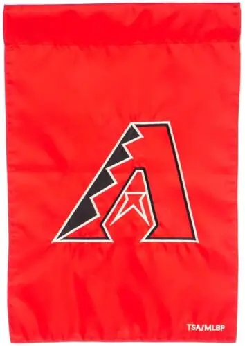 Arizona Diamondbacks Garden Flag Banner 2-sided Premium Applique Outdoor...