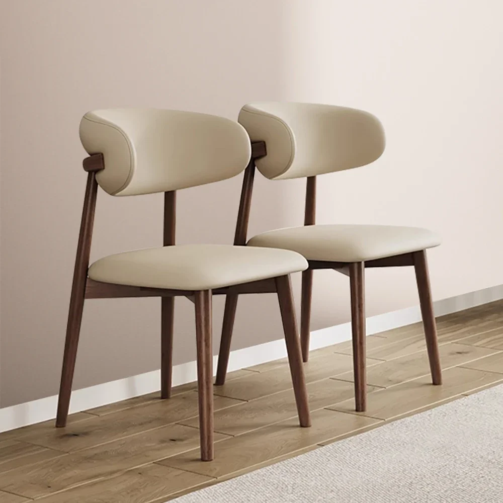 Sedie da pranzo alla moda nordiche Comoda sedia da cucina estetica elastica Sedia ergonomica di lusso Chaise Salle A Manger Mobili per la casa