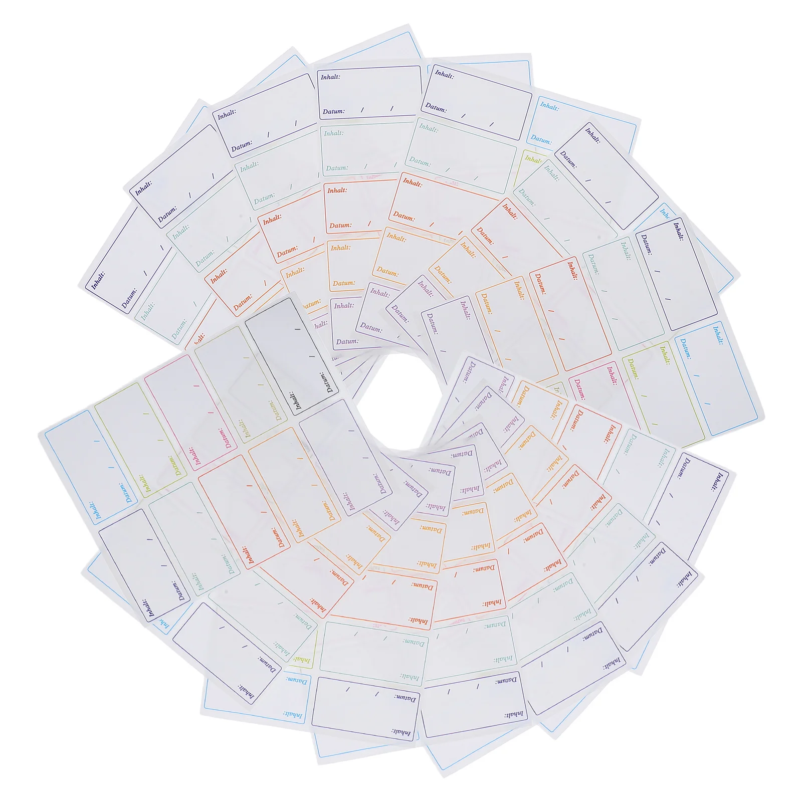 

1000pcs Freezer Labels For Food Containers Removable Waterproof Oil Resistant Date Stickers Kitchen Pantry Meal Prep