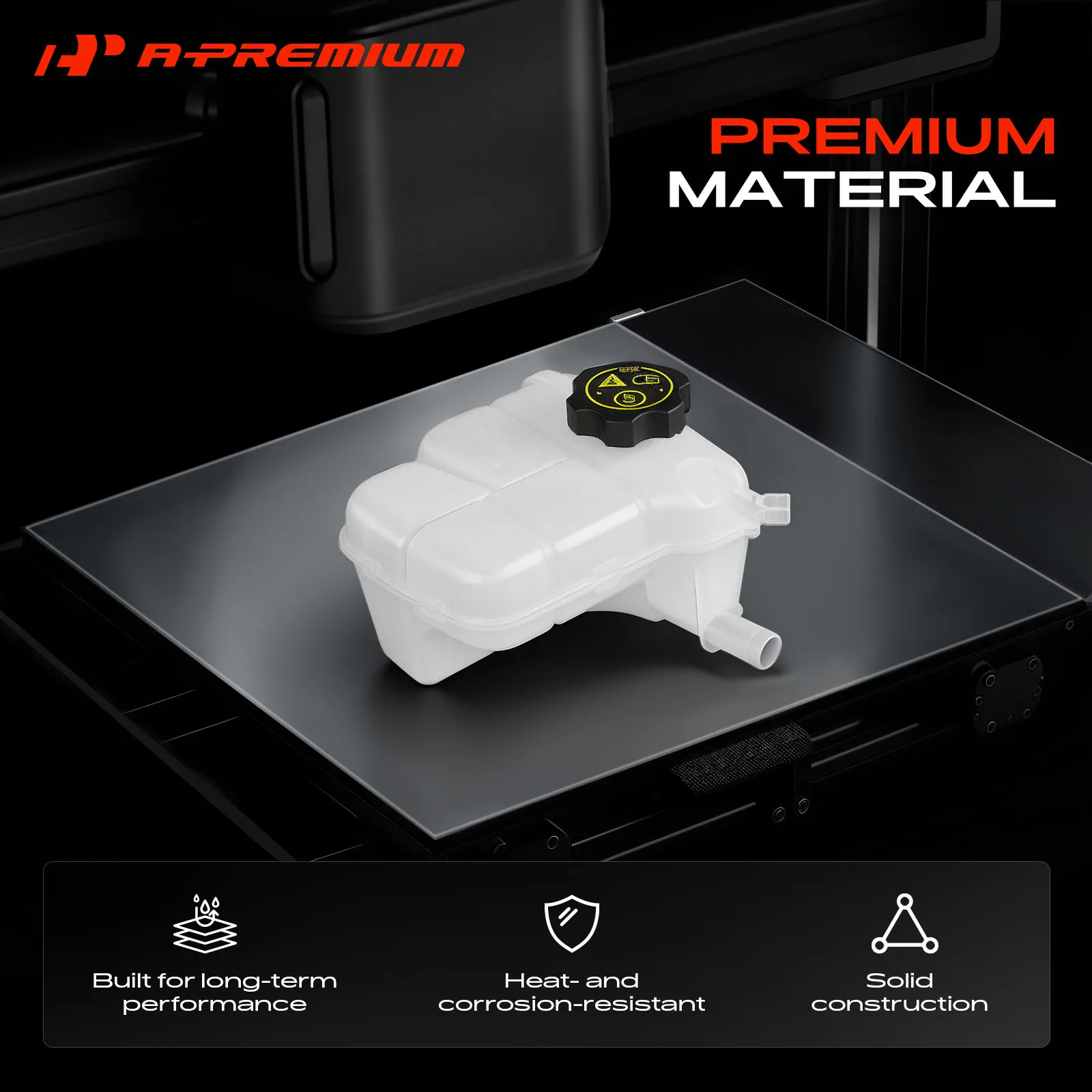 A-Premium Coolant Expansion Tank for Mercedes-Benz E320 1996-2003 E420 1997 E430 1998-2002 E55 AMG 1999-2002