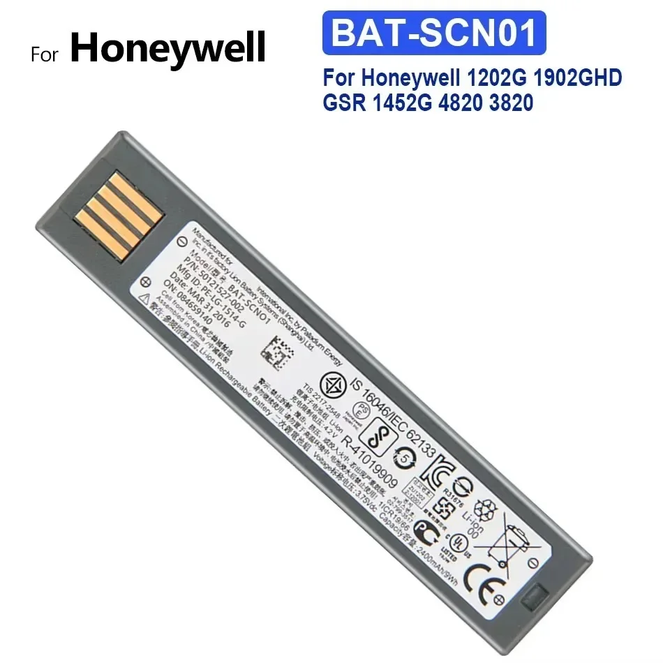 High Capacity Battery 1400mAh-4090mAh For Honeywell ScanPal EDA50K 9700 9700-BTEC CT50 CT60 1202G 1902GHD Dolphin 6100 6110 4820