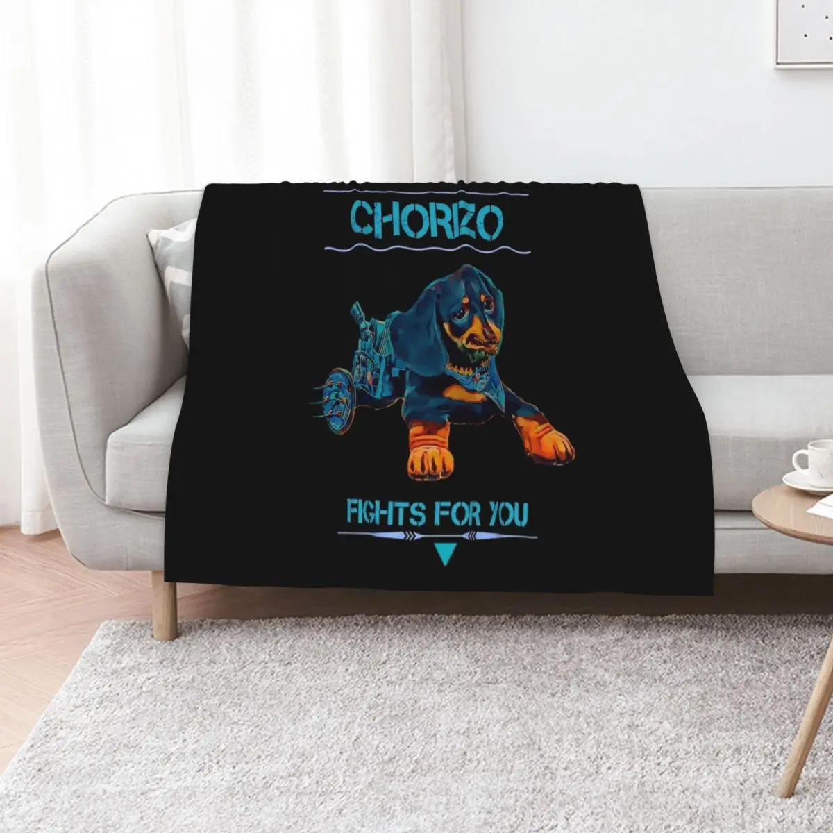 Gifts For Men Chorizo Fights For You Blue Edition Gift For Fans Throw Blanket Nap Plush Shaggy Flannels Blankets