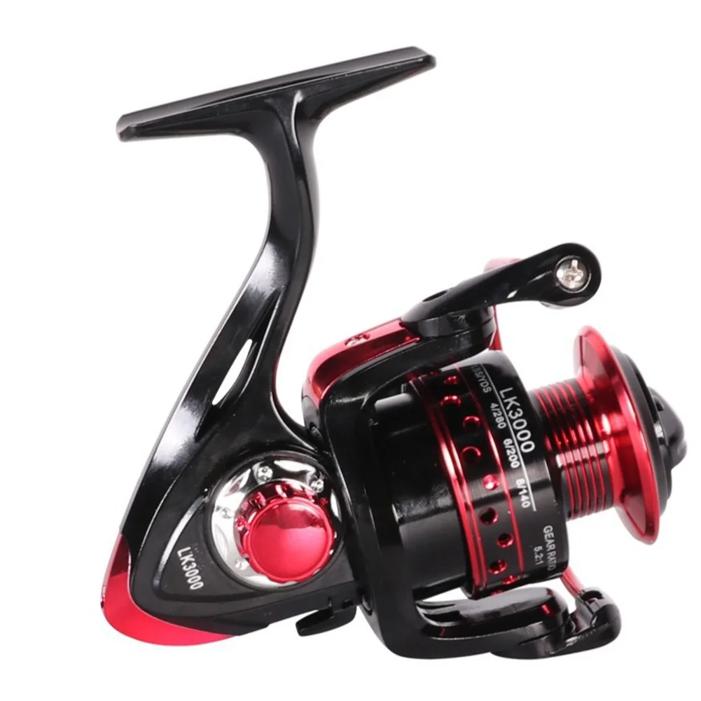 Black Red Sea Fishing Reel Seaknight High-density Fiberglass Sealed Relief System Shielded Stainless Steel Bearings