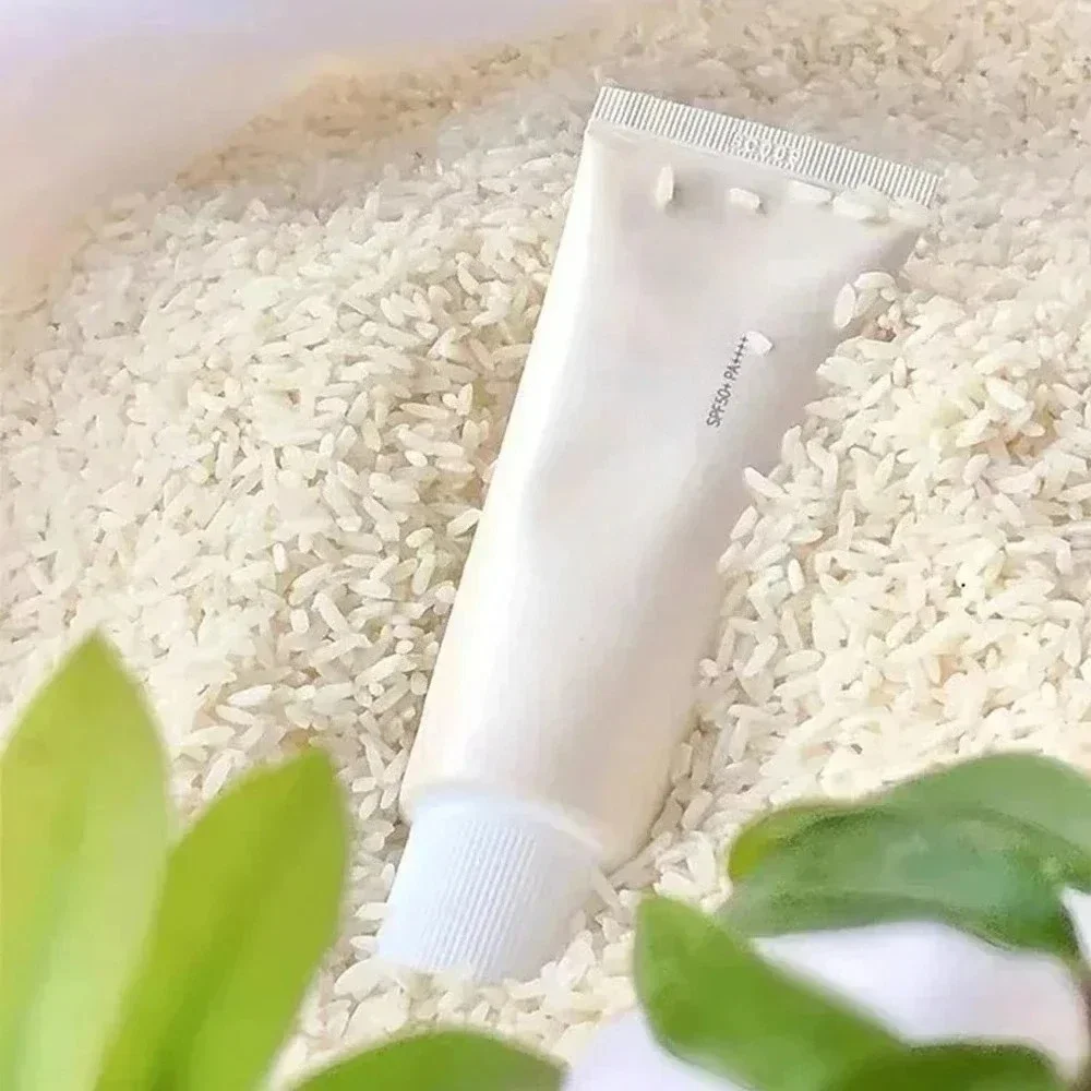 

Солнцезащитный крем SPF50+ с рисовым экстрактом, увлажняющий крем-сыворотка для лица, защита от УФ-излучения, 50 мл