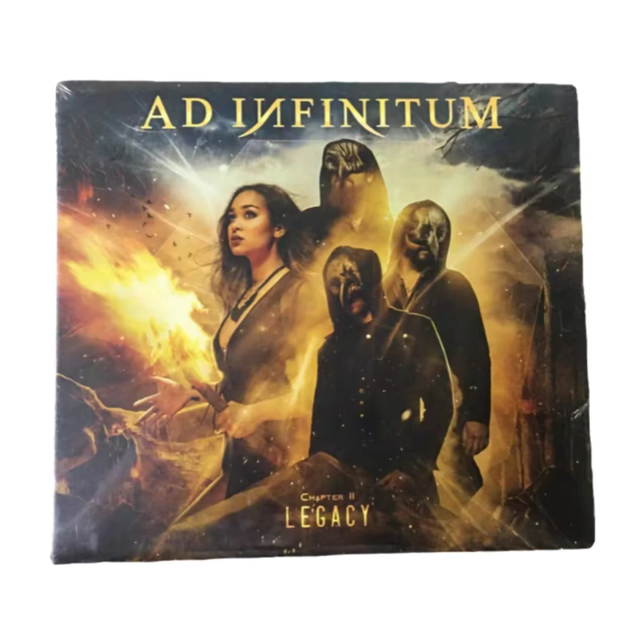 CD Infinitum - Capítulo II: Legado (2021 Records Napalm, Metal de Poder Sinfônico, Feat. Nils Molin, CD Digipak)