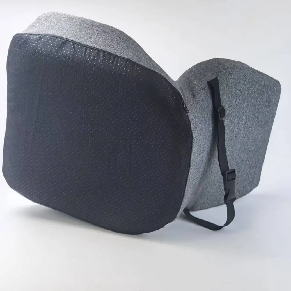Protector Pad Ergonomic Seat Cushion Non-Slip One-Piece Design Backrest Pad Long Drive Orthopedic Seat Pillow Hip &amp