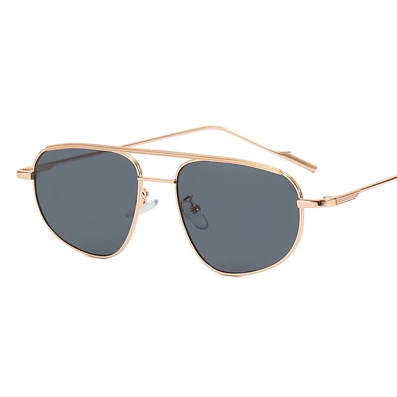 Classic Metal Sunglasses Men 2025 Luxury Brand Design Trendy Square Sun Glasses Shades For Women UV400 Goggles