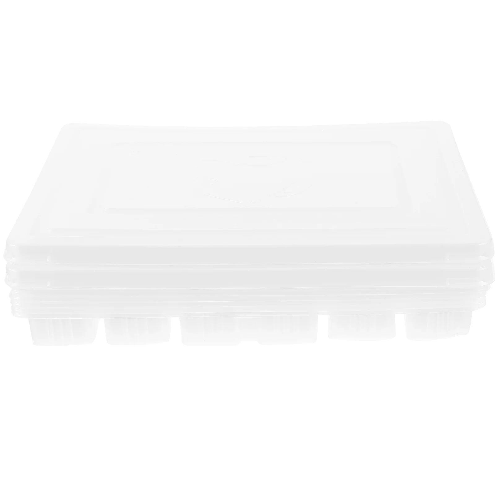 

10 set Dumpling Storage Box Refrigerator Organizer Freezer Fresh Sealed Container Grid Holder Food Preservation Case Kitchen