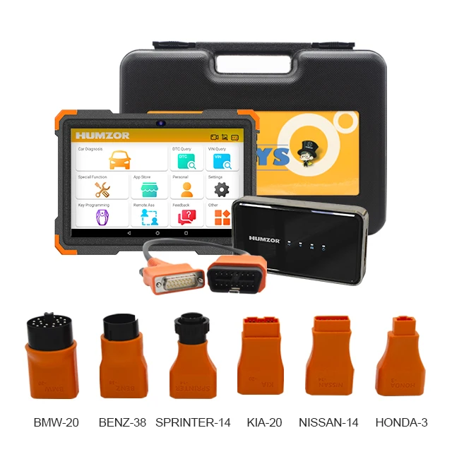 Humzor nexzsys ns366s Voll system obd2 Scanner 17 Reset-Dienste Ecu Key Programmierer Auto Auto Diagnose-Tools