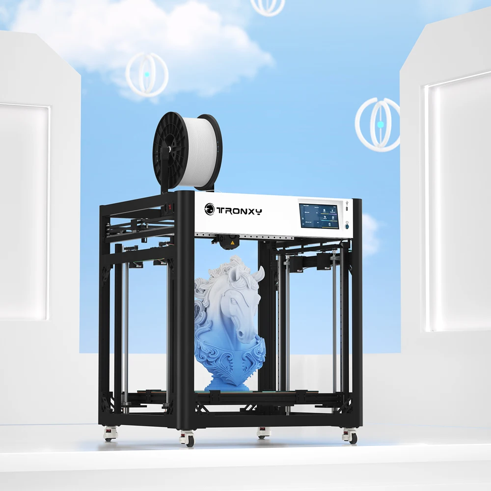 

TRONXY VEHO 600 PRO-V3 3D Printer 7-inch Screen 600*600*600mm Print Size With Klipper firmware 3D Printer Kits RU US Warehouse