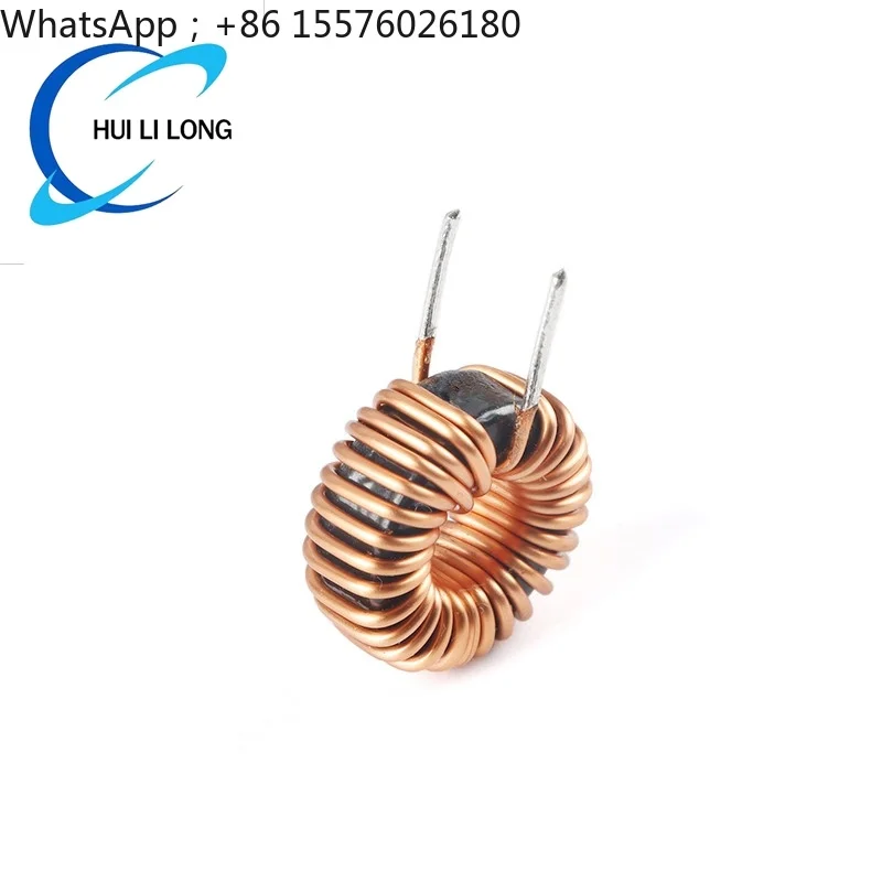 2pcs 65125 Iron Silicon Aluminum Magnetic Ring Inductor 10UH 22UH 33UH 47UH 56UH 68UH 100UH 220UH 330UH High Current Inductance