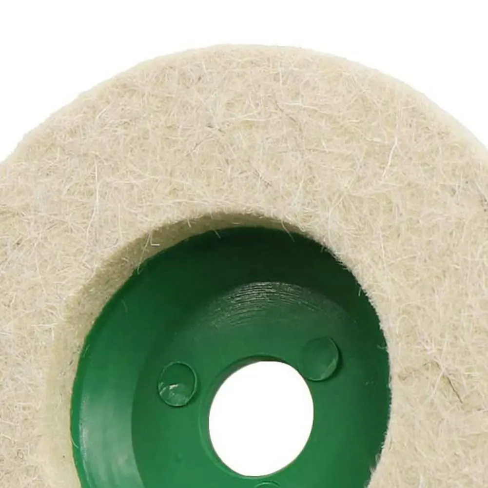 10/5PCS  Wool Felt Polishing Pad Disc for Angle Grinder 100mm Polishing Buffer Pad 4 Inch for Car Metal Marble Glass Ceramics