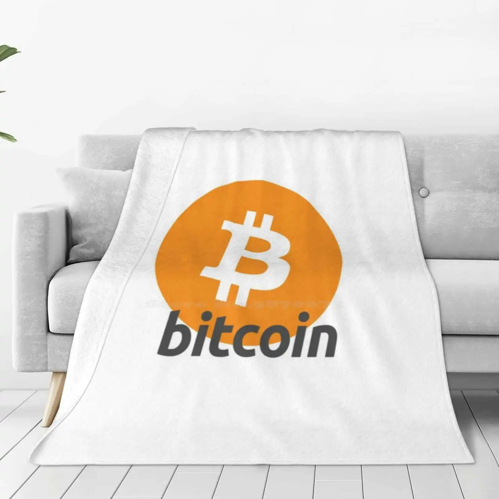 Bitcoin Trend Style Funny Fashion Soft Throw Blanket Ethereum Bitcoin Crypto Currency Flippening Etc Btc Halving Fiat Bit Coin