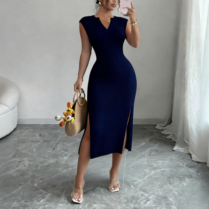 Thumbnail 3 - #27 Latest Ribbed Knit Dress Offers