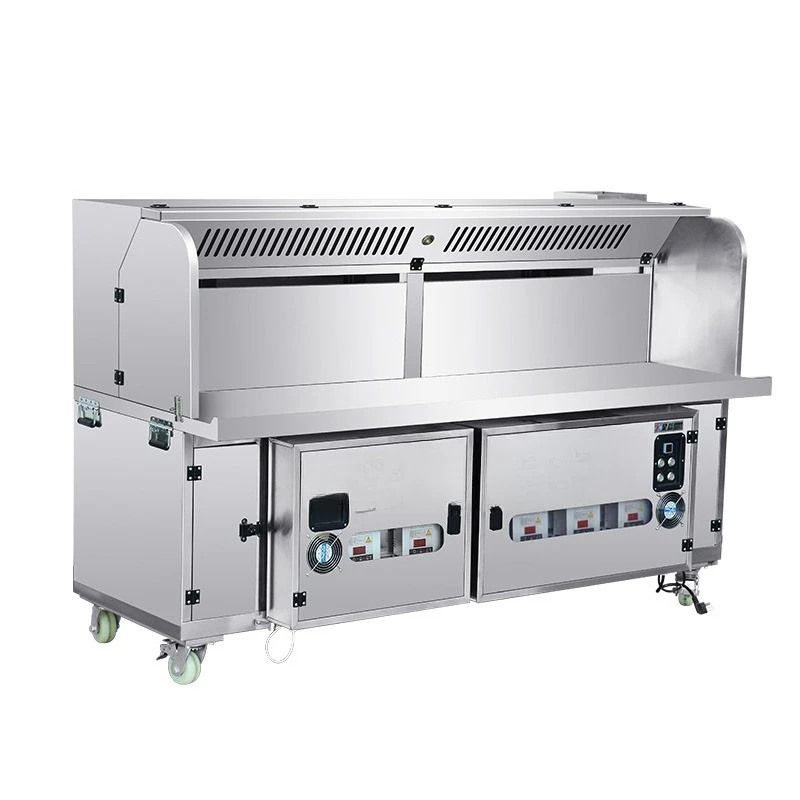 

Purification, barbecue truck, commercial, smoke exhaust, night market, oil fume, purification, all-in-one machine, stall