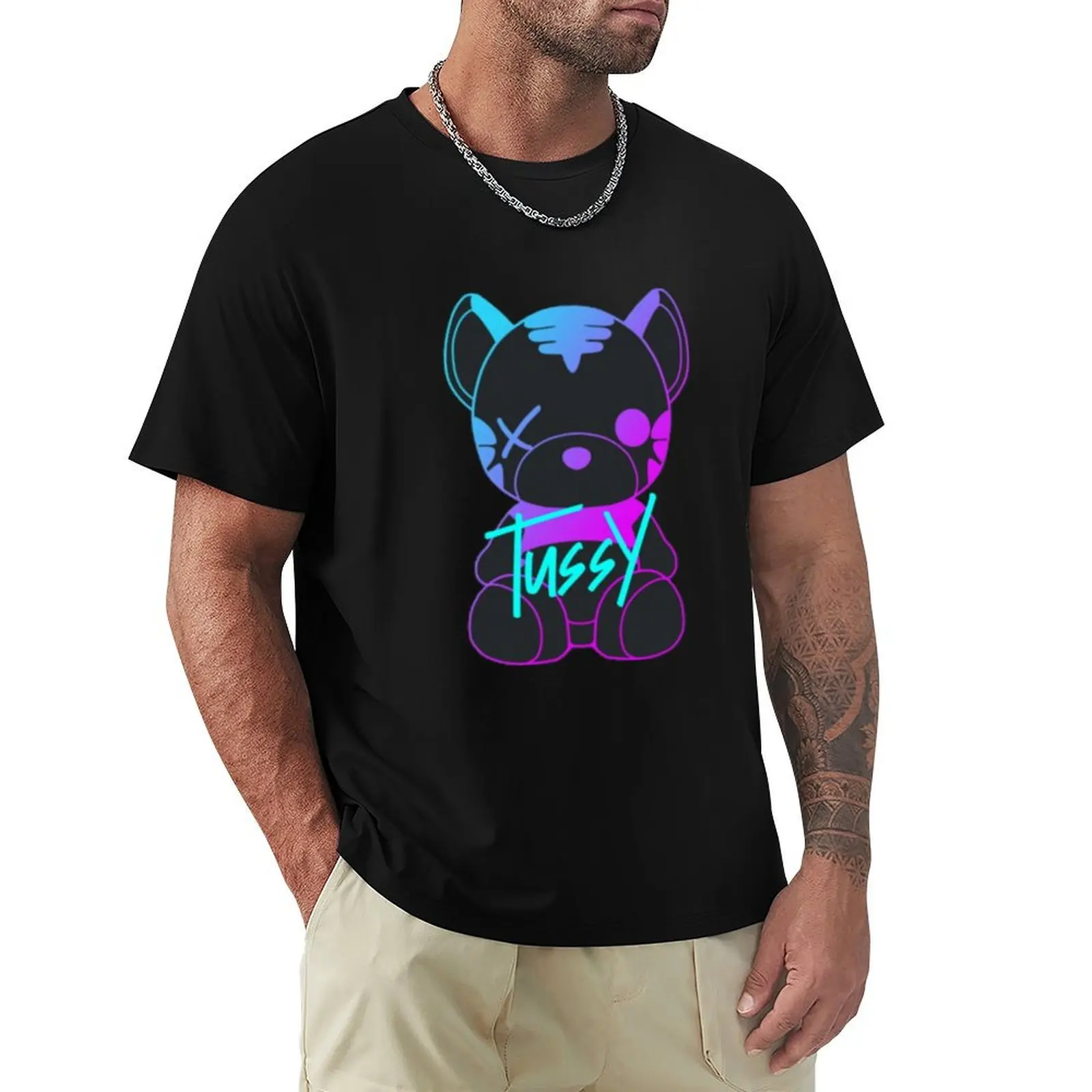 

Tussy games T-Shirt vintage hippie clothes basketball graphic tees mens fashion