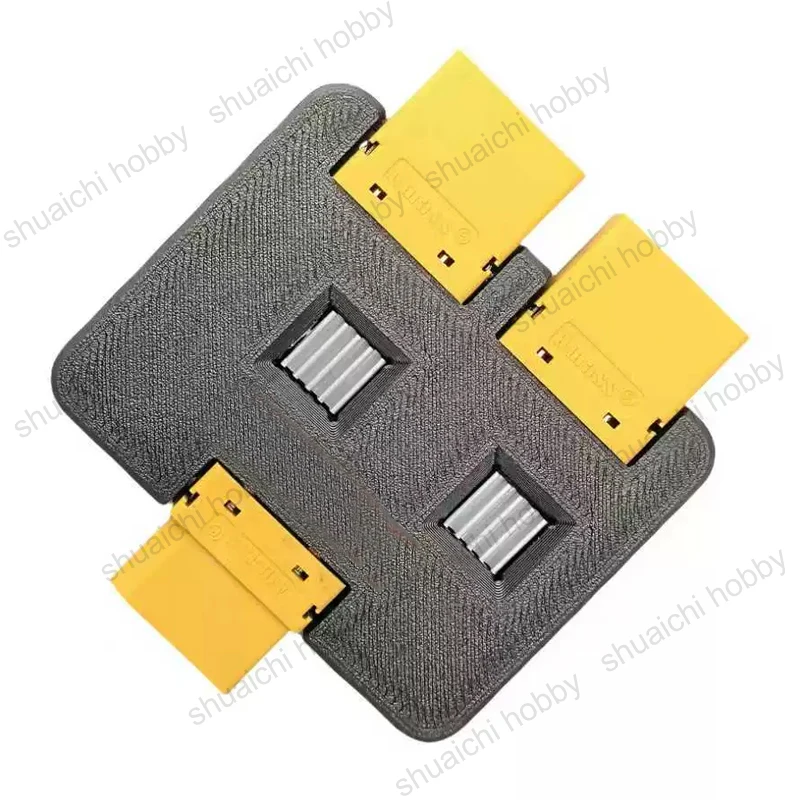 1PCS 80Ax2 Dual-Channel Battery Expansion Module Ideal Diode Dual-Power Automatic Switching XT90 Parallel Board for RC Models