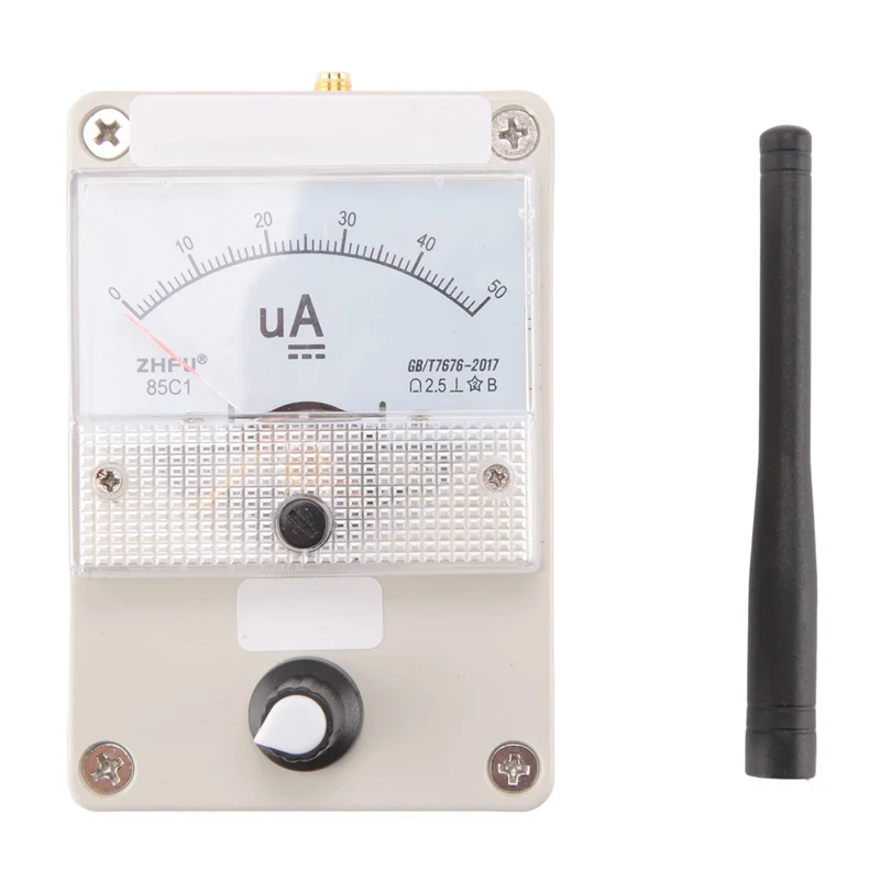 

MAKE-RF Signal Level Meter 100K‑1000Mhz Field Strength Indicator Signal Strength Meter For Radio Antenna Radiation