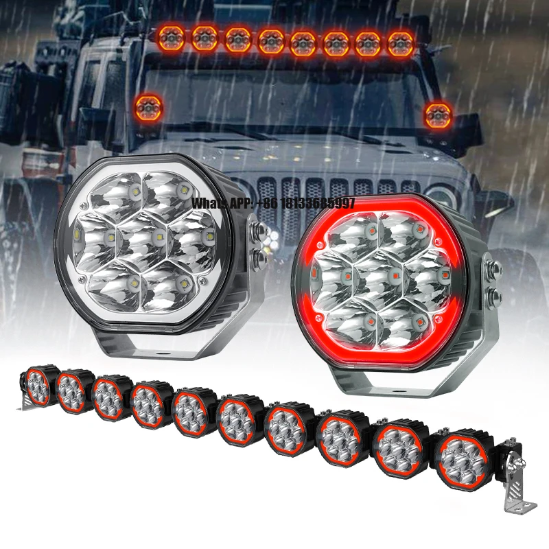 

Modified LED Working Light for Off-Road Vehicles Truck SUV ATV-Spotlight for Cars and Trucks Others Car Light Accessories
