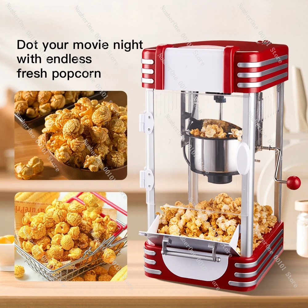 Popcorn machine automatic stall popcorn machine home popcorn machine