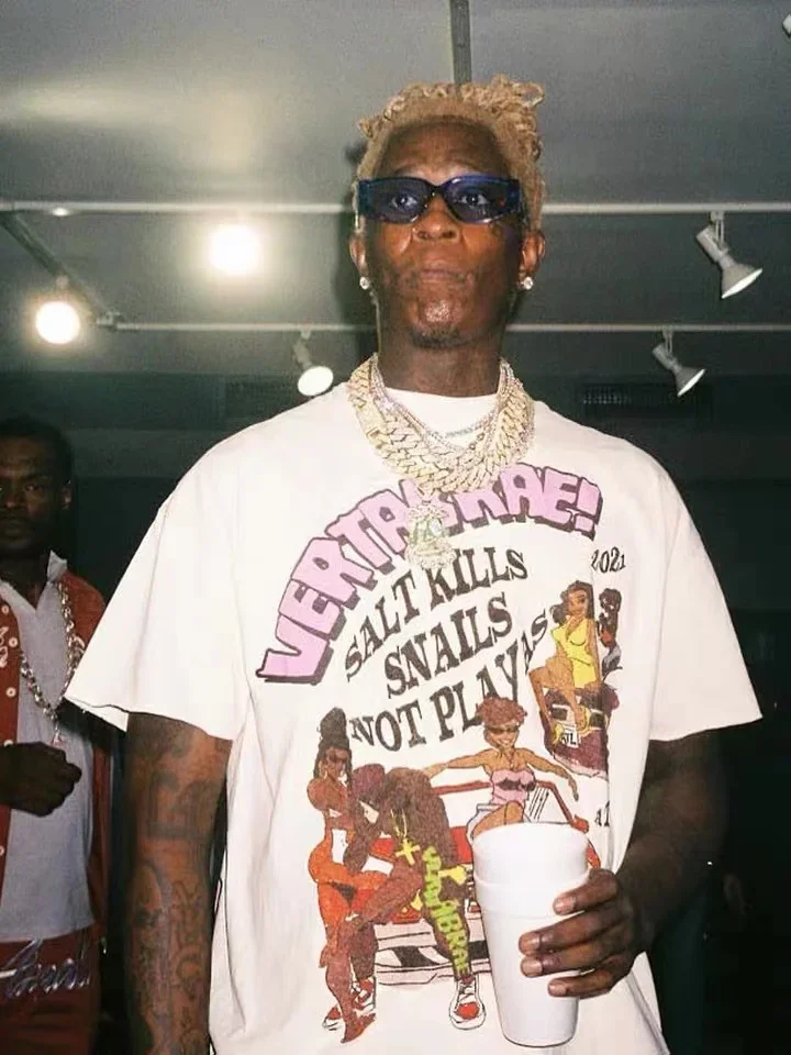 

CPFM XYZ T Shirt Trend Graffiti Men Women Vertabrae 2021 Salt Kills Snails Not Playas Atlanta Kanye West Hip Hop Rock T-shirt