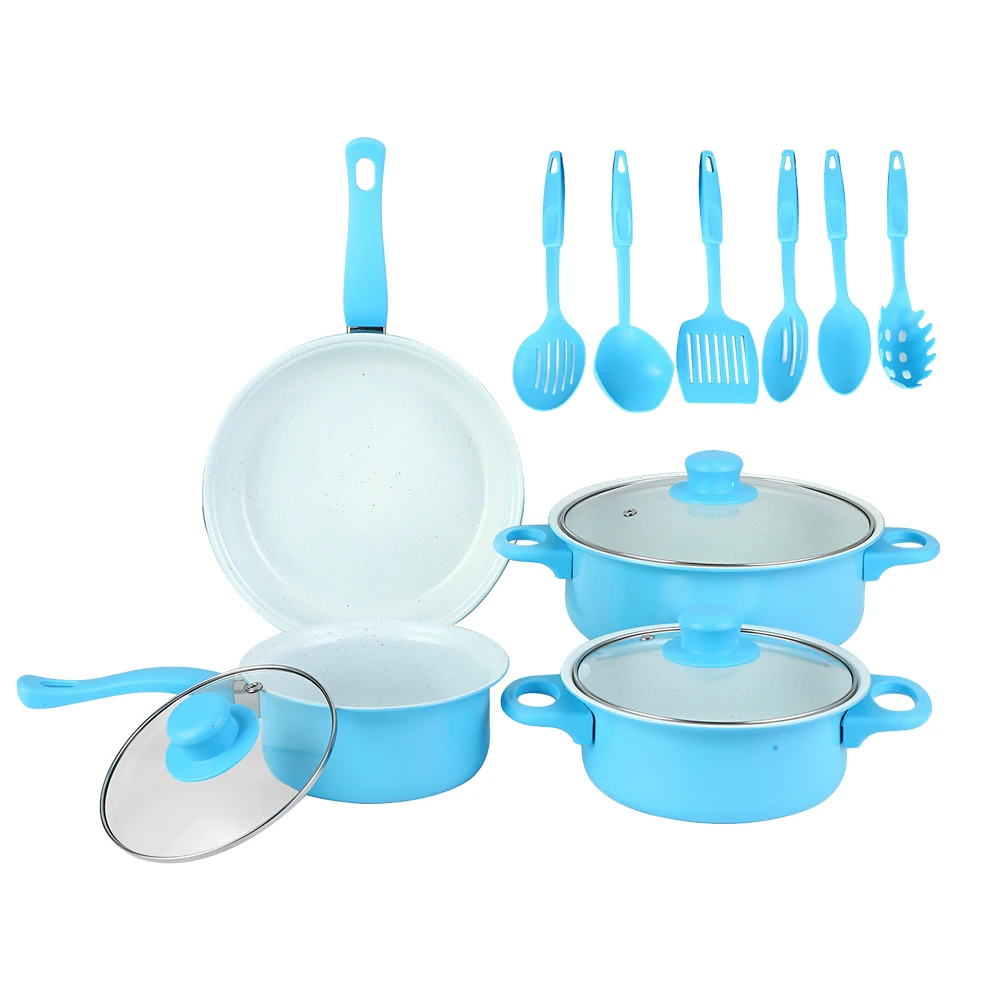 12-Piece Non-Stick Maifan Stone Cookware Set 2