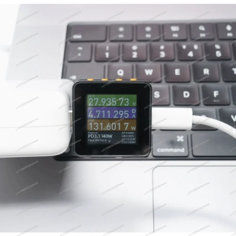 USB-C Fast Charging Tester – Dual Type-C PD3.1 48V / 240W High-Precision Voltmeter & Ammeter