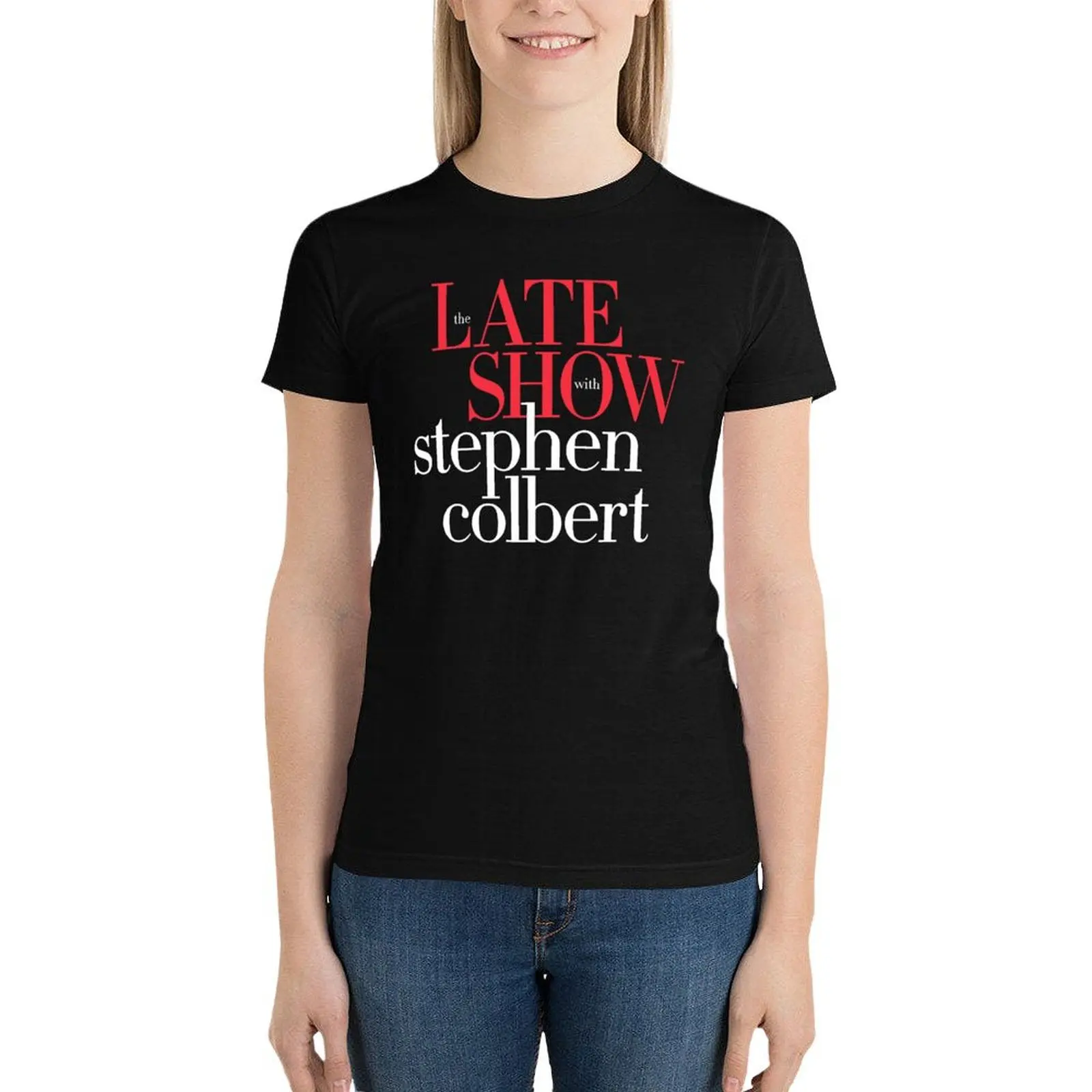 

The Late Show T-Shirt funny lady clothes plus size tops clothes for Women