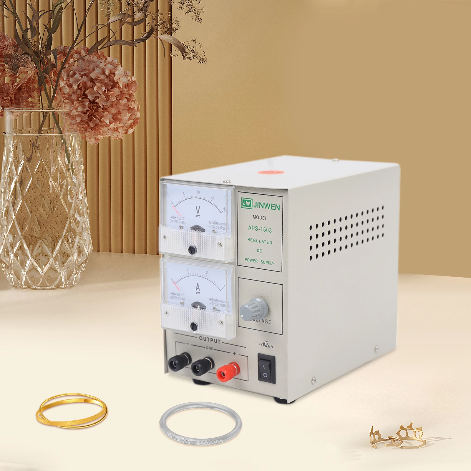 Jewelry Craft Kit  Gold Plating Machine Jewelry Plater Electroplating Kit Automatic Voltage Regulation Overcurrent Protection
