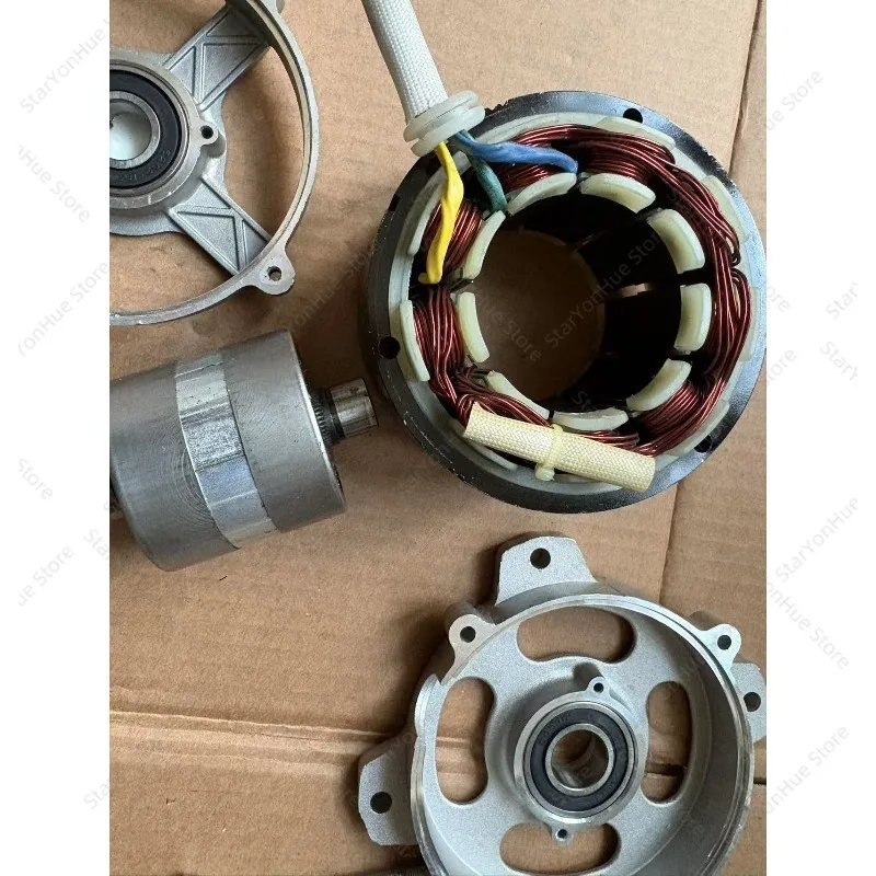 48V High‑Power Neodymium Brushless Motor, 48V 800W High‑Torque Power Motor for Mechanical Drive Industrial Equipment