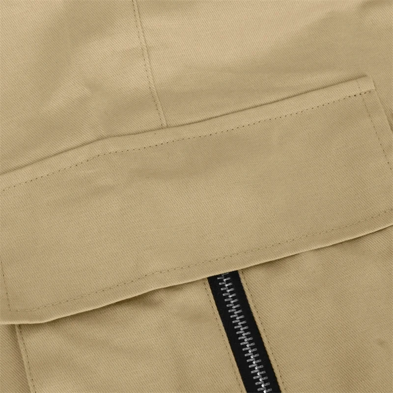 2024 New Men Cargo Pants Sports Multi Pocket Quick drying Solid Color Men's Trousers Casual Street Outdoor Sweatpants