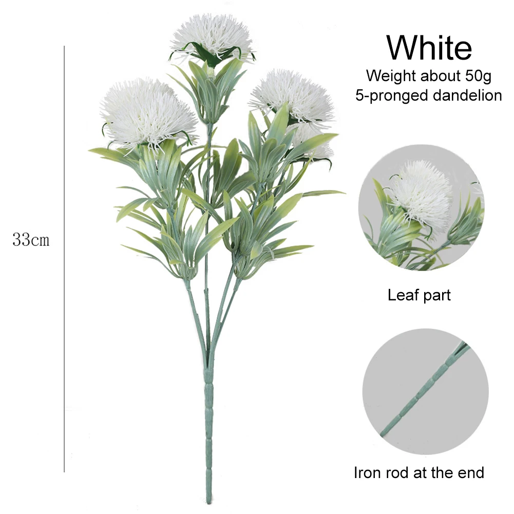 Домашняя ваза с искусственными цветами, декор, простая в использовании, элегантная на ощупь, реалистичные цветы, долговечная романтическая атмосфера