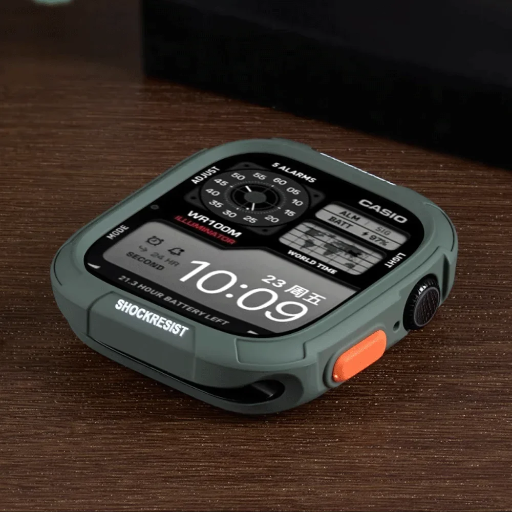 Silicone Case For Apple Watch 11 10 9 8 7 6 SE For iWatch 49mm 41mm 42mm 46mm 40mm 44mm 45mm image 3