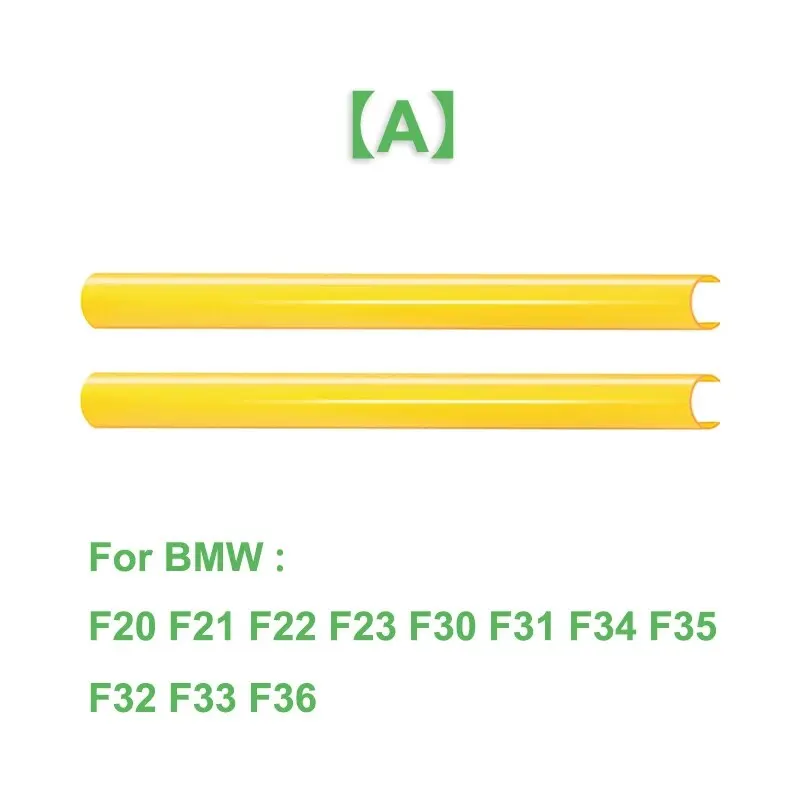 2 Stück Auto-Frontgrill-Zierleisten V-Strebe M Sport Bar Dekoration für BMW F20 F21 F22 F23 F30 F31 F32 F33 F34 F35 F36 F40 F45 F46