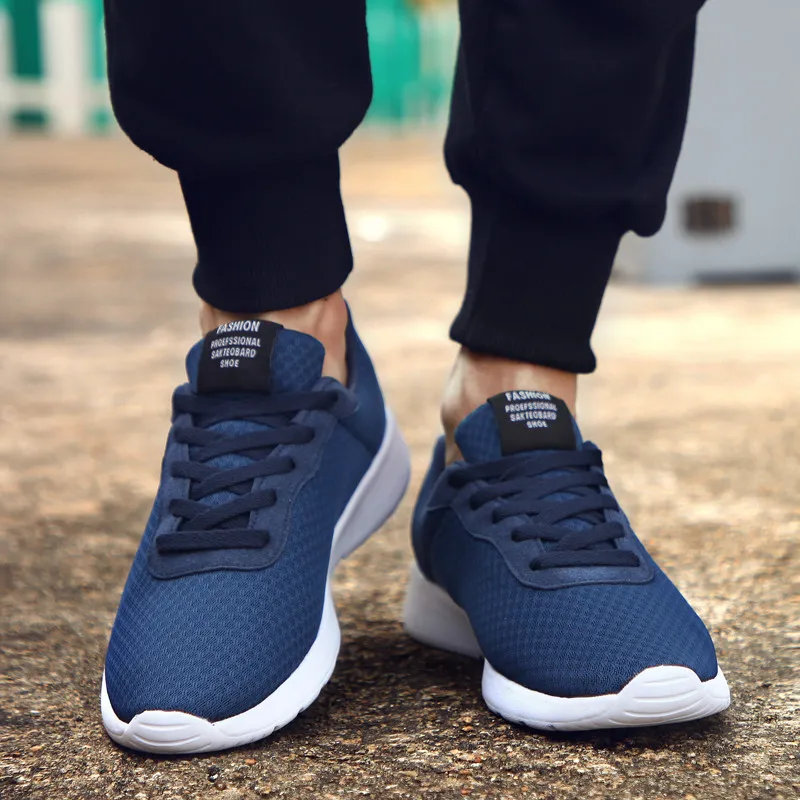 2021 autumn New Men Casual Shoes Lace up Men Shoes Lightweight Comfortable Breathable Walking Sneakers Tenis Feminino Zapatos