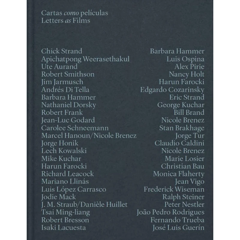 Film Letters Robert Frank Promopress 9788417769765 Book