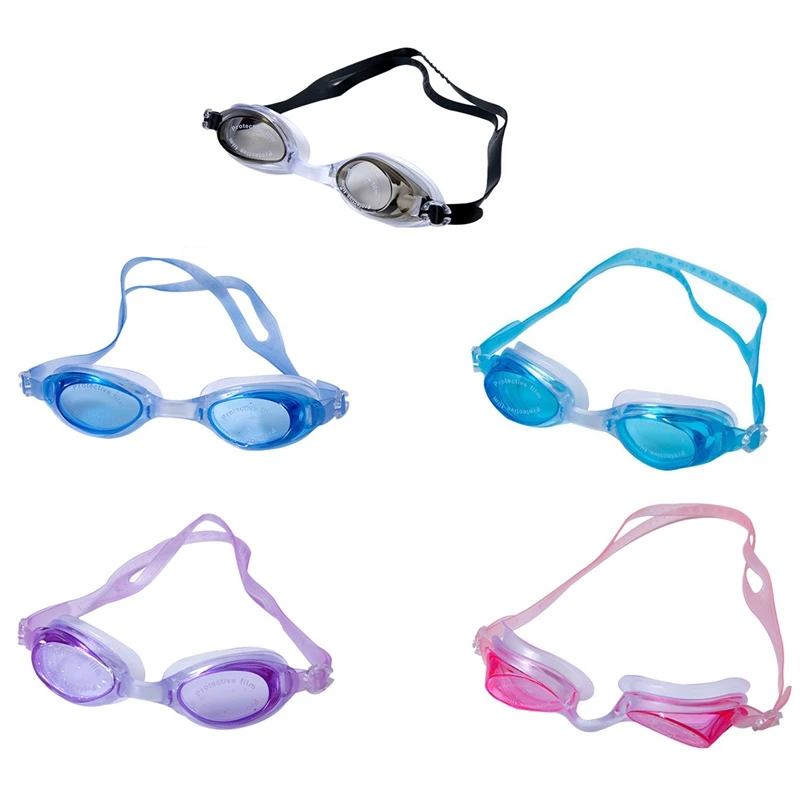 Gafas profesionales de buceo y surf para niños y adultos, lentes de natación impermeables para entrenamiento, gafas de natación de silicona para deportes