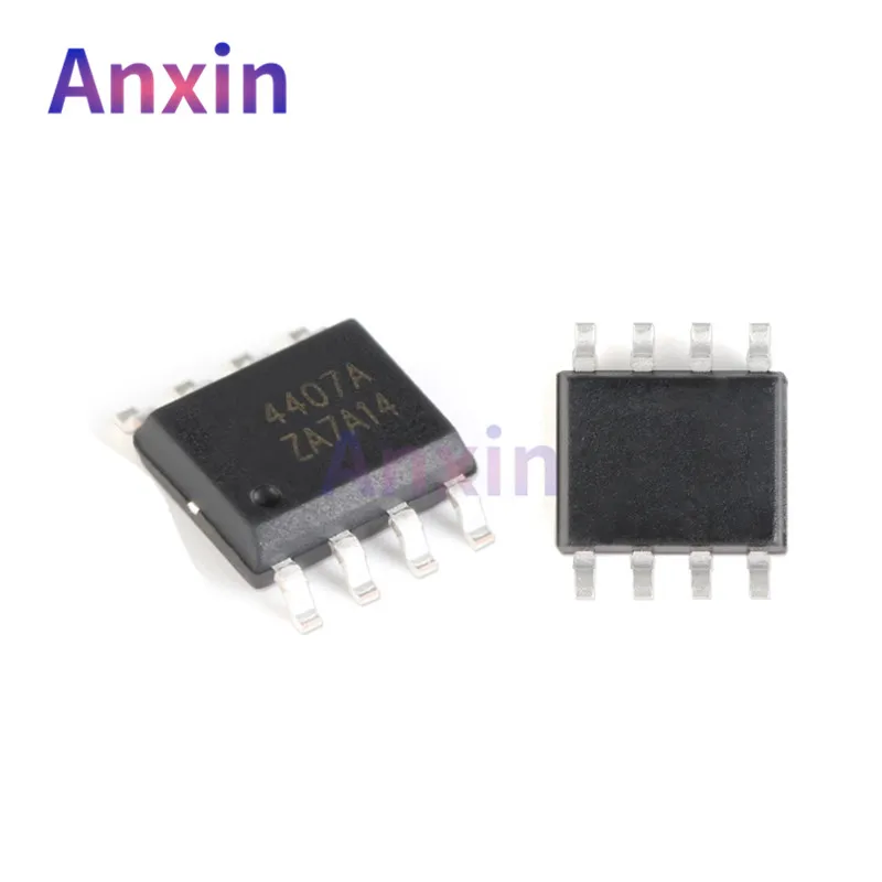 

20PCS AO4407A SOP-8 4407A AO4407 SMD 30V 12A P-Channel Enhancement Mode Field Effect Transistor MOSFET IC