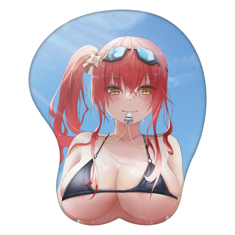 

Ltalian Cruiser Zara Azur Lane Anime 3D Mouse Pad Wrist Rest Silicone Sexy Creative Gaming Mousepad Mat