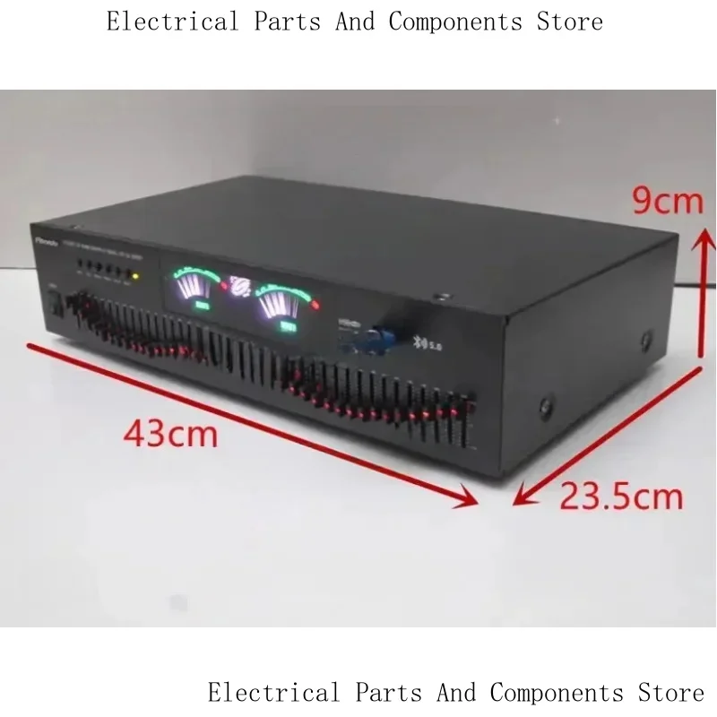 

Remote control 40- 5.0 lossless card Stereo High-medium bass HiFi graphic equsize home dual 20-band EQ equalizer
