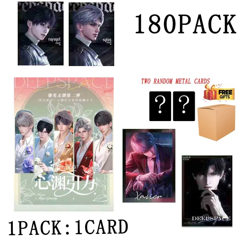 

Love And Deep Space Wholesales Collection Cards Wave 2 Boster Box Liuguang Wenchuang High Quality Male God Card Board Game Toy