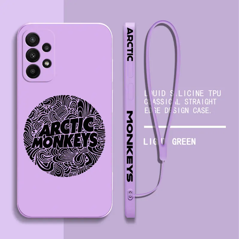 Arctic Monkeys Phone Case For Samsung Galaxy S24 S23 S22 S21 S20 S10 S9 Note 20 10 Ultra Plus Pro FE 4G 5G Cover