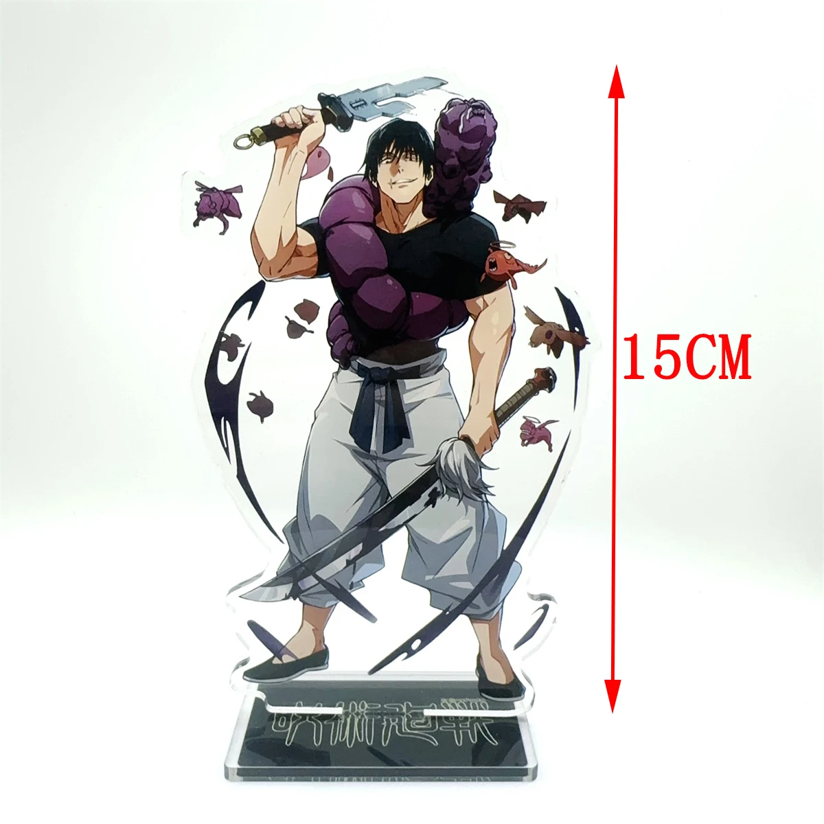 Acrylic Handicrafts Anime Merchandise 15CM Desk Decoration Items Kawaii Fans Gifts JJK Acrylic Stand Gojo Satoru Cute Keychain