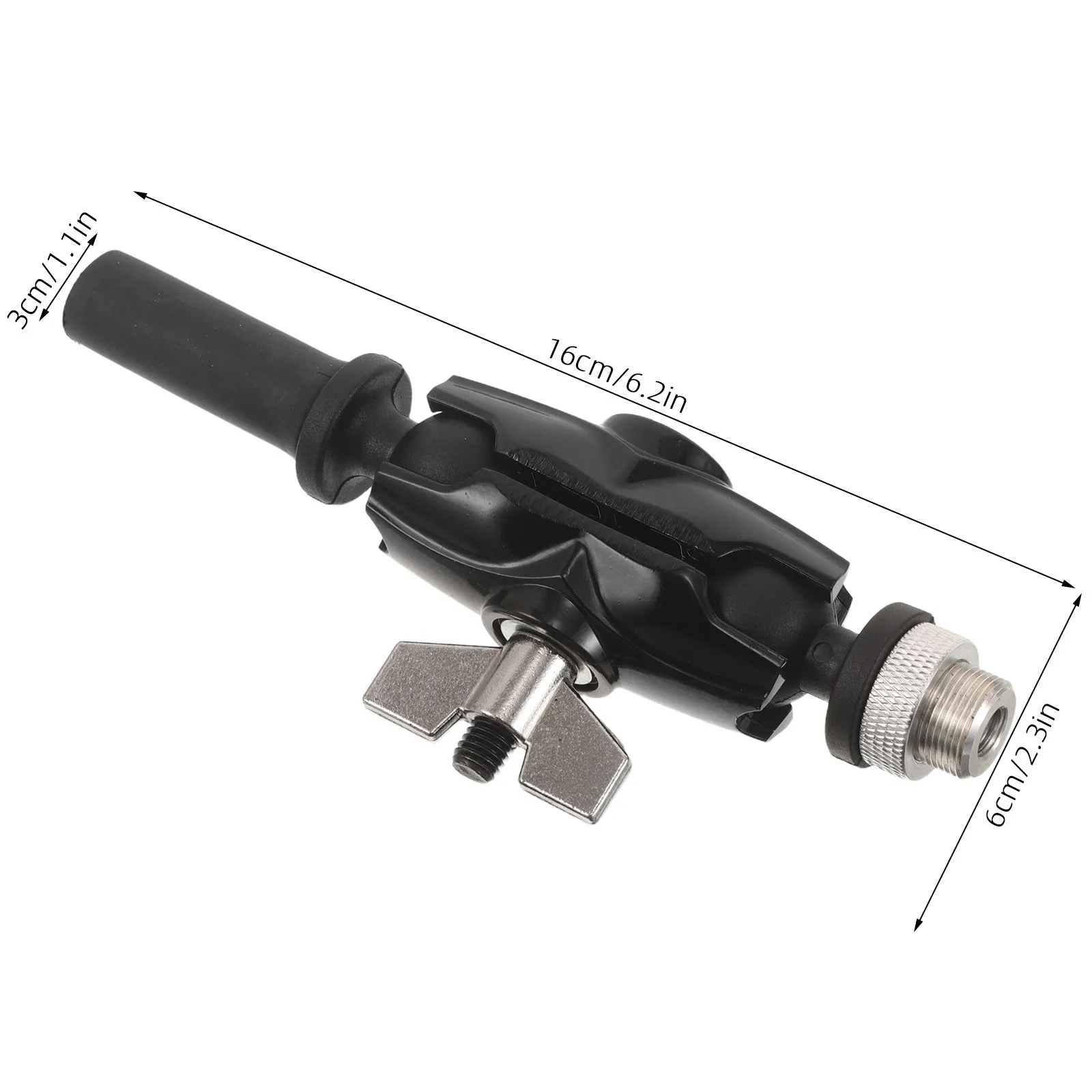Drum Mic Clip Mini Ball Joint Microphone Holder Mount for Cymbal Rack Electronic Drum Accessories Adjustable Mic Clamp