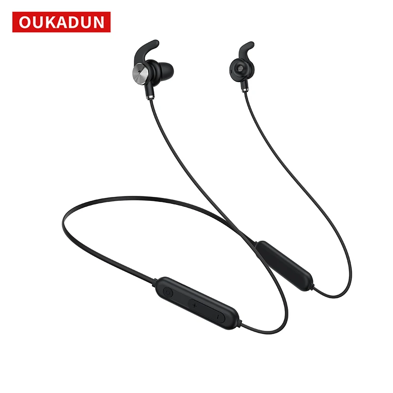 ANC Wireless Sports Bluetooth Headset 5.0 Active Noise Reduction Magnetic Neck-Mounted In-Ear Headset with Microphone