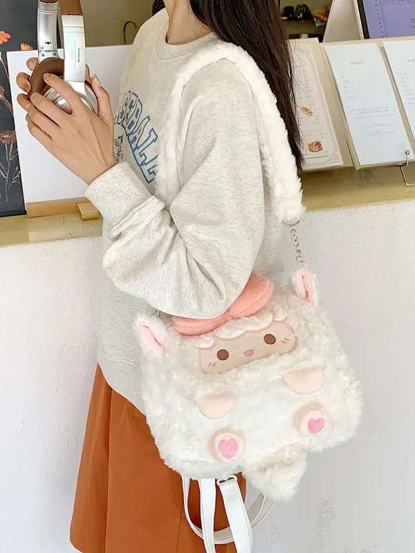 bolsa-de-ombro-Unica-casual-e-versatil-para-mulheres-leve-e-de-pelucia-design-Unico-bolsa-de-ombro-dupla-por-he-guo