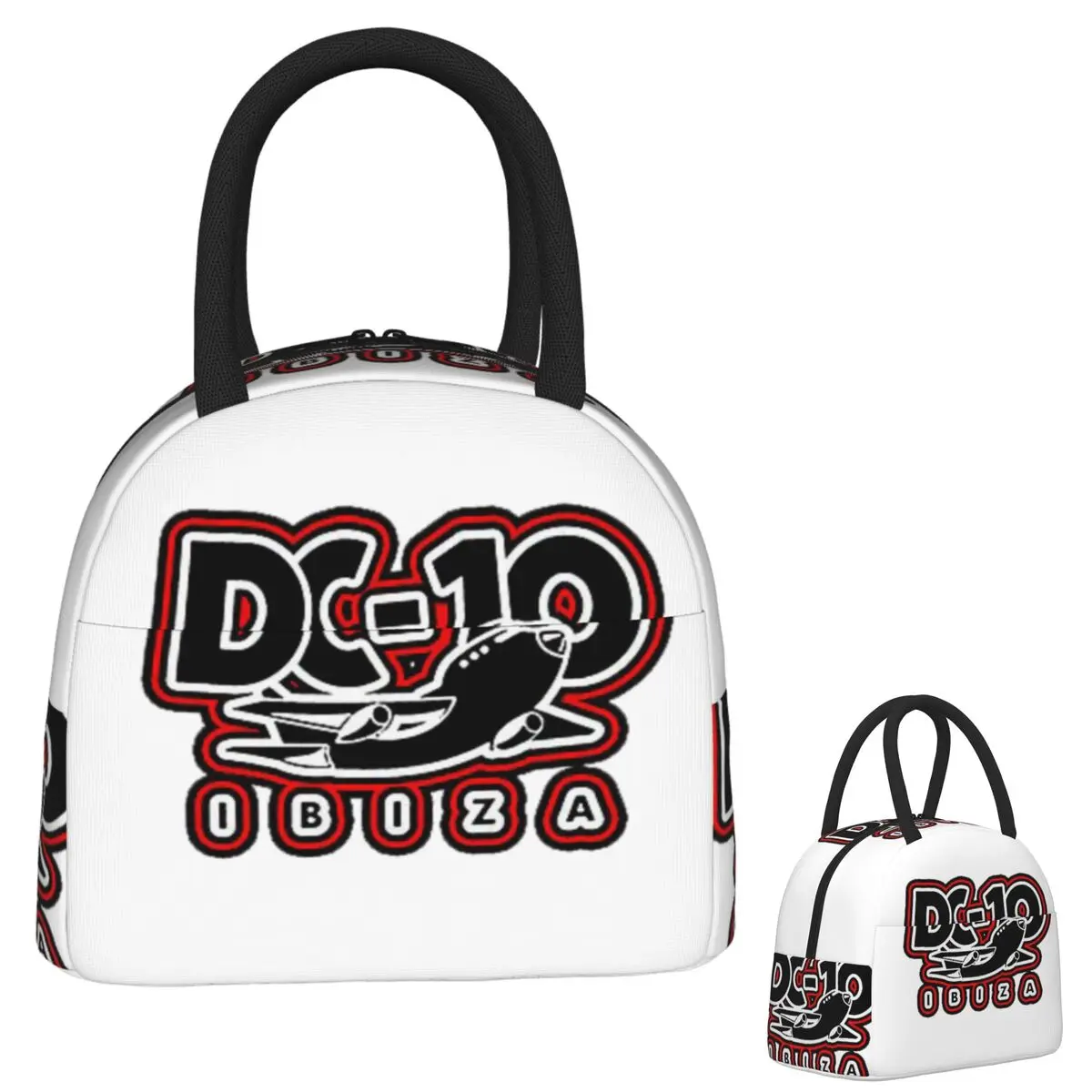 DC-10 IBIZA CLUBS POSTER - 2022 CIRCOLOCO Bolsa de almuerzo aislada para mujeres y niños Cajas de comida a prueba de fugas Caja de almuerzo térmica Tote
