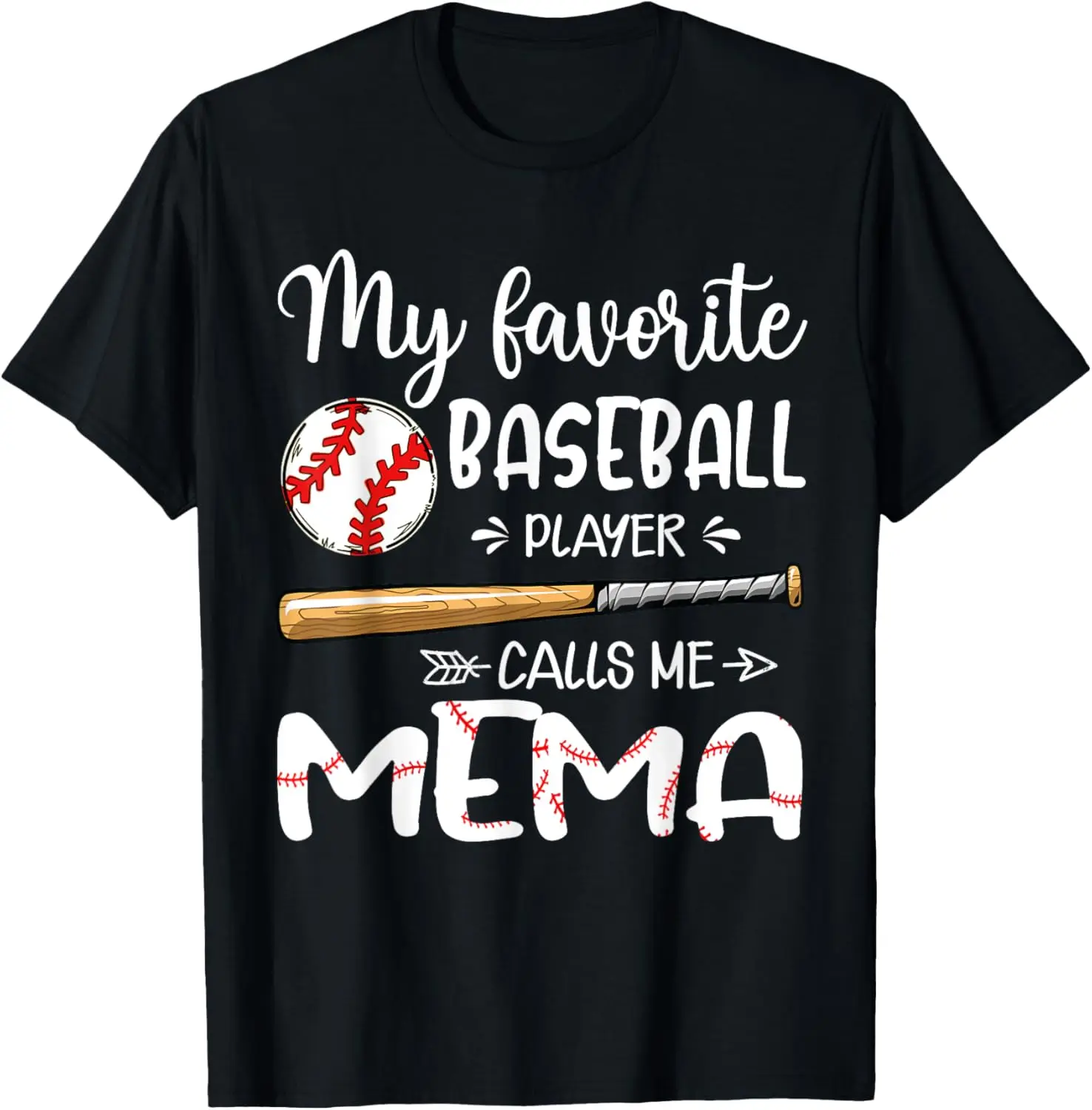 لاعب البيسبول المفضل لدي يدعوني تي شيرت ميا