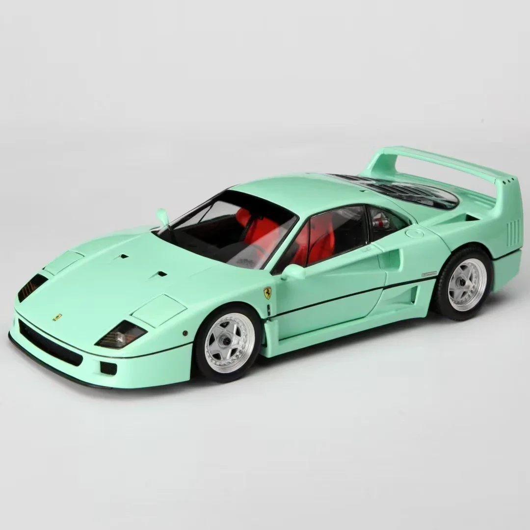 

Модель спортивного автомобиля KYOSHO F40 в масштабе 1/18, металлическое статическое украшение, коллекция праздничных подарков, разные цвета на выбор
